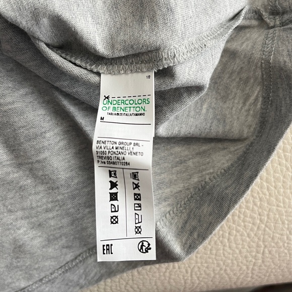 NWT - United Colors of Benetton x Smiley Unisex Short Sleeve Tee-Women XXL - Picture 6 of 7